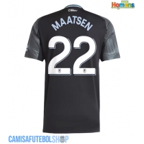 Camisa de time de futebol Aston Villa Ian Maatsen #22 Replicas 2º Equipamento 2025-26 Manga Curta